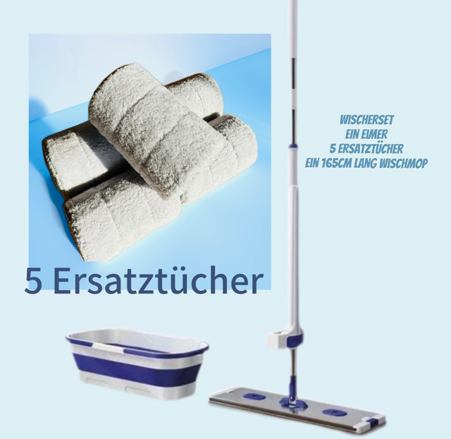 5er Set Stern Magic Wischmopp 